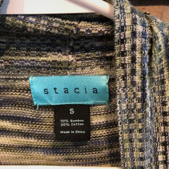 🎃- Anthropologie Stacia sz S Bamboo. (Lyocell) Cotton Blend Long Line Cardigan - Picture 10 of 10